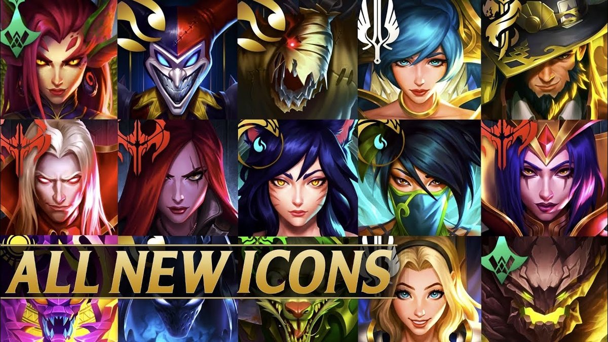 League Of Legends New Icons Coming To Every Champion